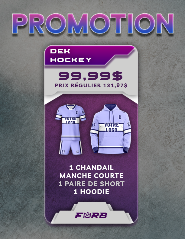 PROMO : COMBO DEK HOCKEY
