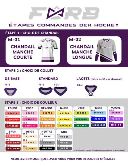 NOVEMBRE FOU : ENSEMBLE DEK HOCKEY