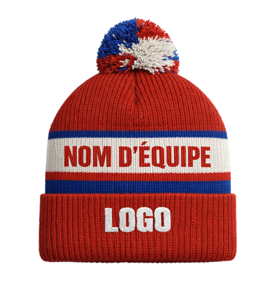 TUQUE EN JACQUARD PERSSONALISÉE